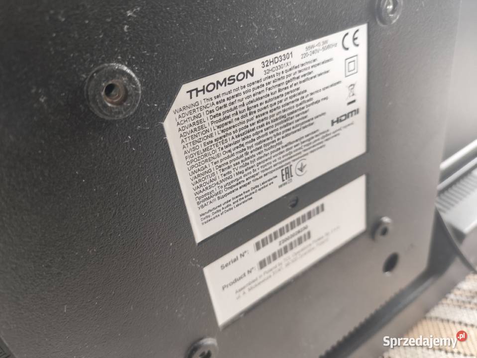 Thomson 32hd3301 LED sprzedam