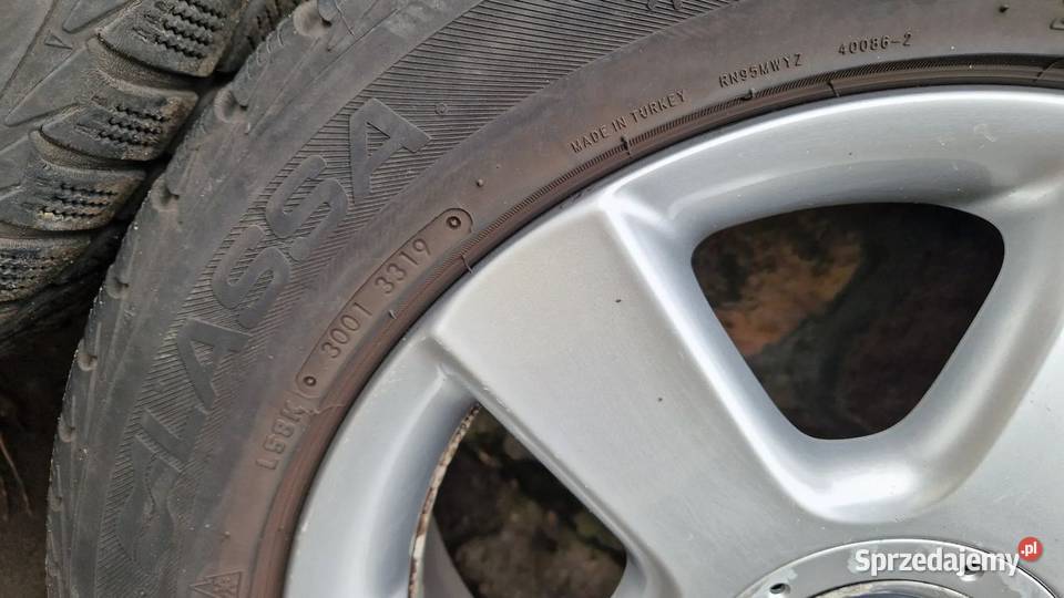 VW Touran Felgi aluminiowe 16 DOT3319 65Jx16 wielkopolskie Słowikowo