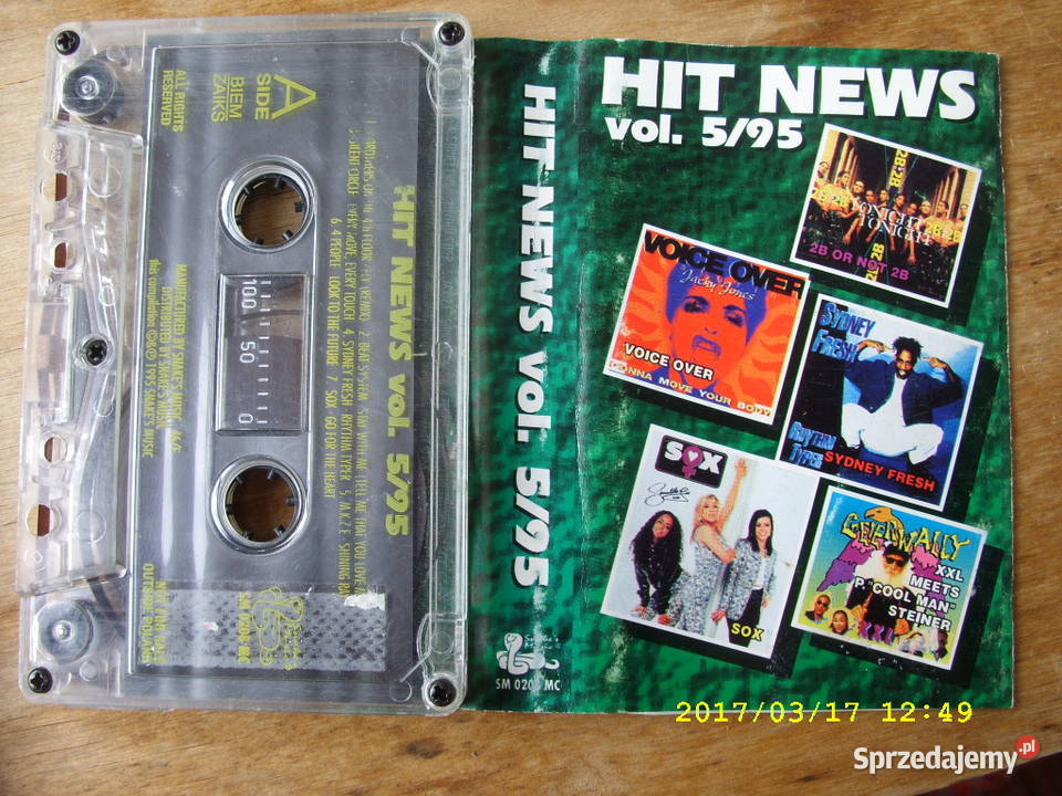DANCE KAS HIT NEWS4 kasety Wołów