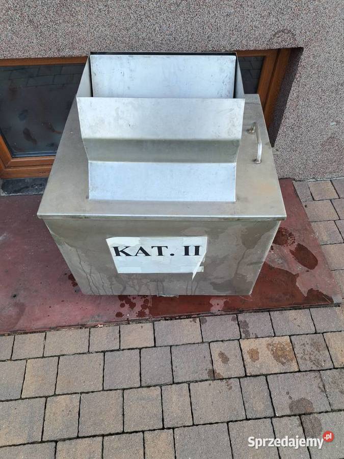 Pojemnik masarski cymber nierdzewki Żelisławice sprzedam