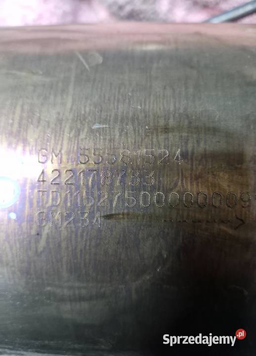 Filtr dpf opel b20dth osobowe