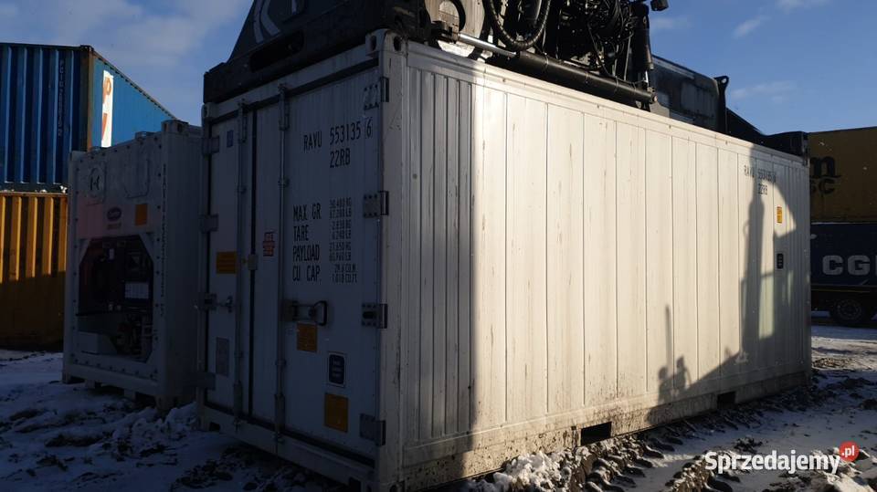 Kontener mroźnia 20RF chłodnia 6 metrów 10 Magazynowanie
