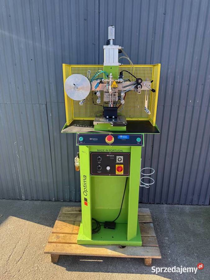 Tecmacal Stemplowarka logowarka złociarka mazowieckie Łaskarzew