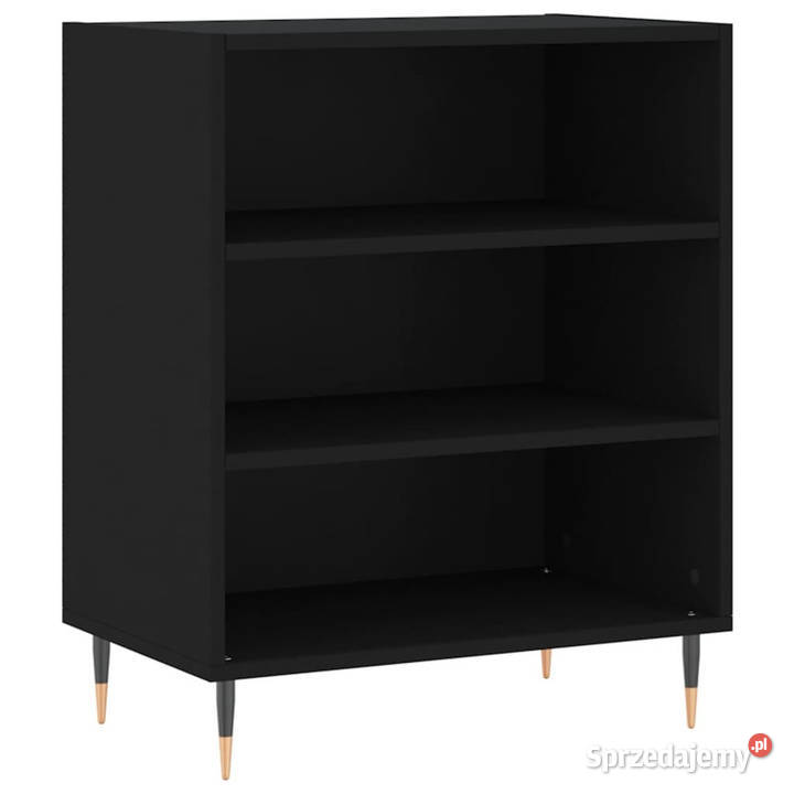 Szafka czarna 57x35x70 materiał drewnopochodny mazowieckie Warszawa