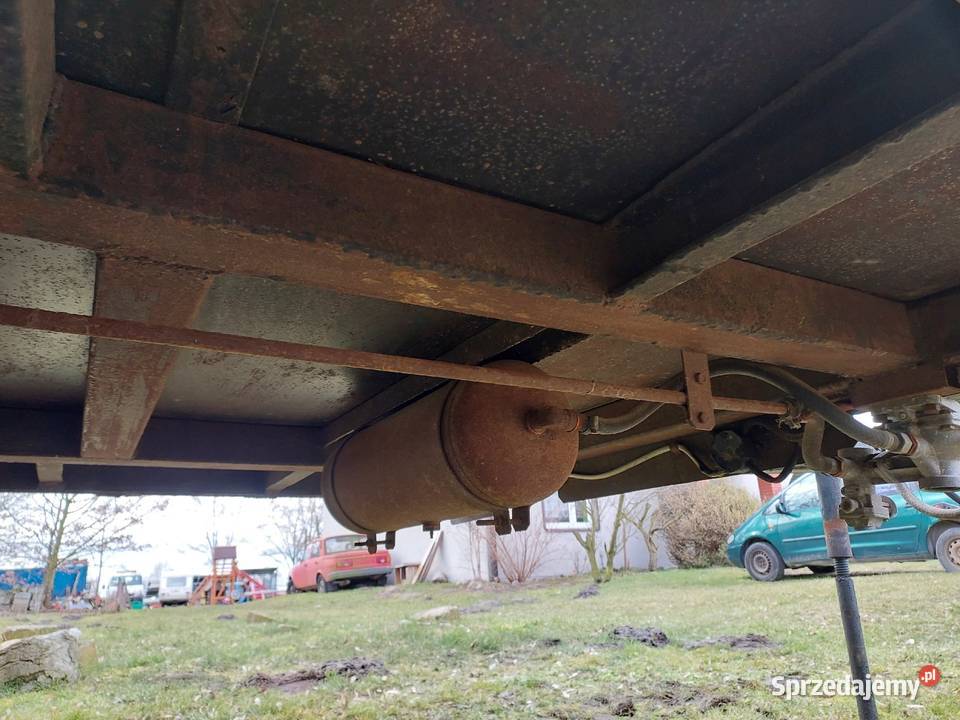 Przyczepa jednoosiowa Niska 360 m na 2 m Złoczew
