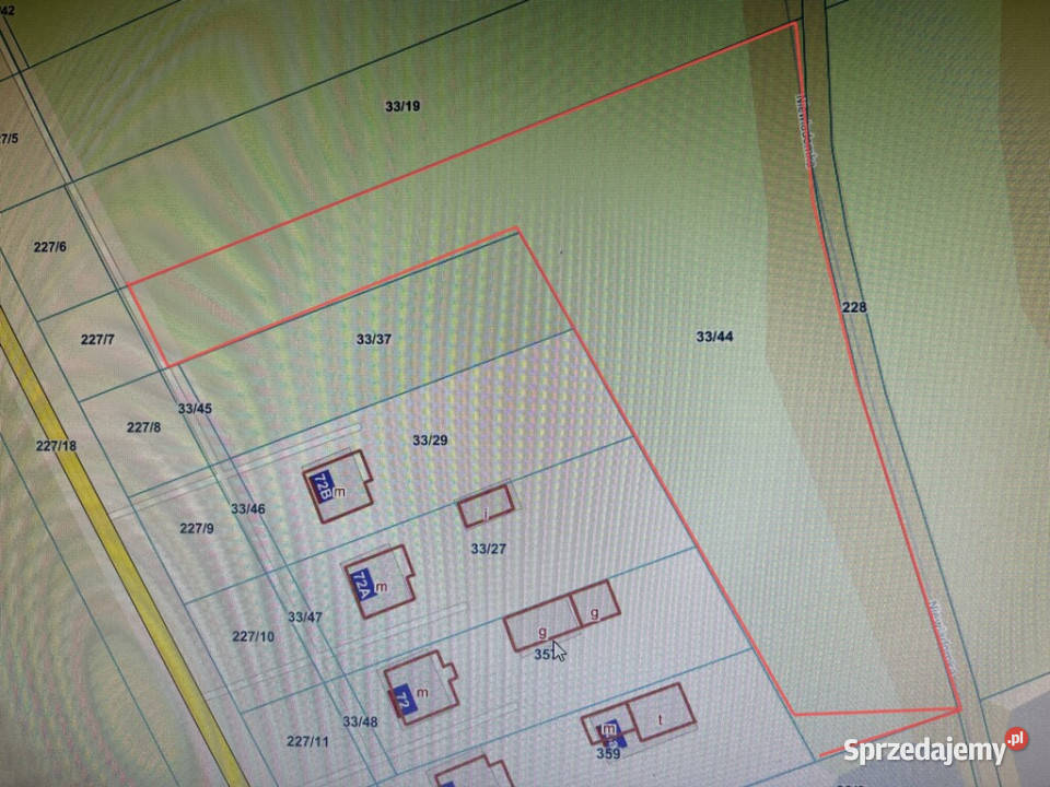 Działka o pow 6461 m2 w Wysokim Kole Gniewoszów Wysokie Koło