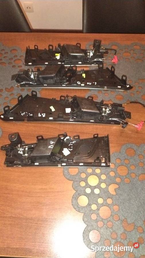 Klamki wewnętrzne A4 B9 osobowe dolnośląskie Lubin