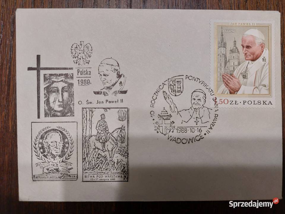 Seria kopert z Ojcem Św Janem Pawłem II Konin sprzedam
