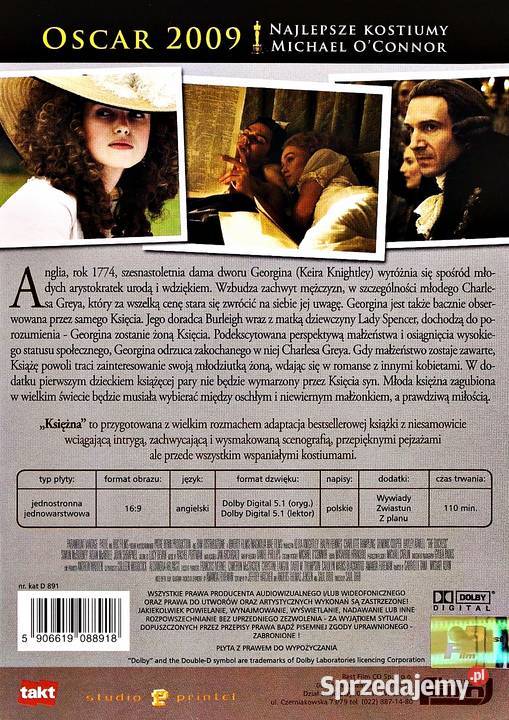 KSIĘŻNA KEIRA KNIGHTLEY Kalisz