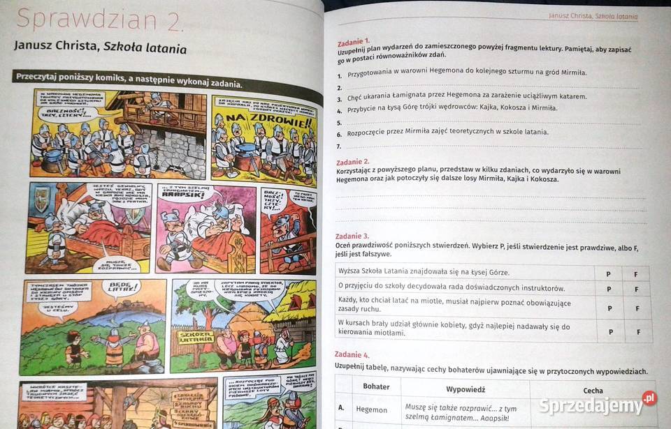 Sprawdziany klasy 4 Język Polski Anna Lasek Chełm