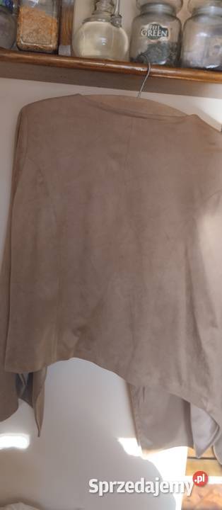 Krótki Kardigan beżowy Marynarki i żakiety Nysa