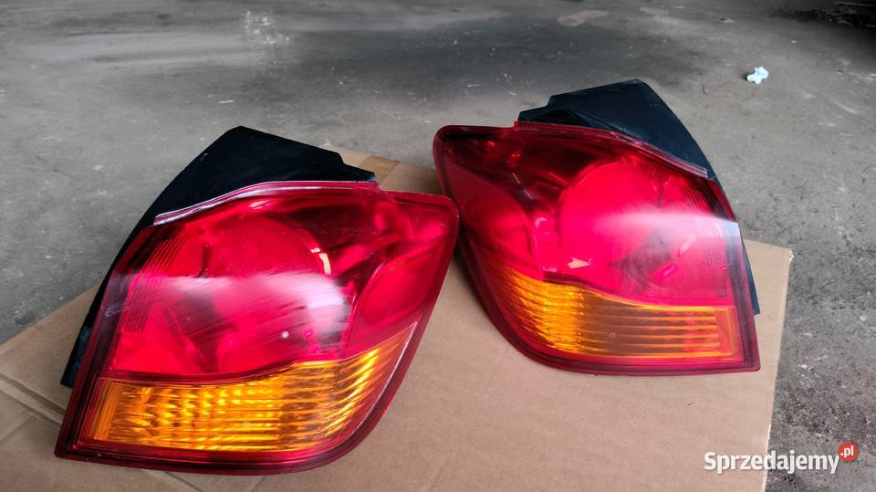 Lamy Tył Mitsubishi ASX osobowe Dębowiec