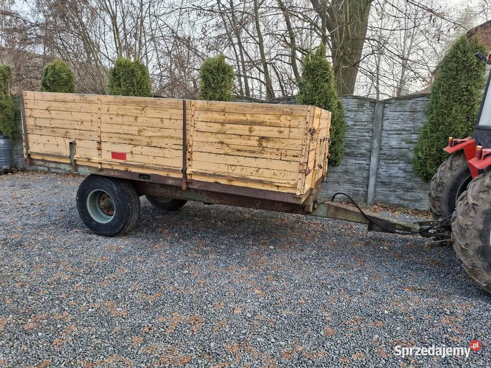16Wywrotka kiper 5 ton przyczepa świętokrzyskie Chobrzany