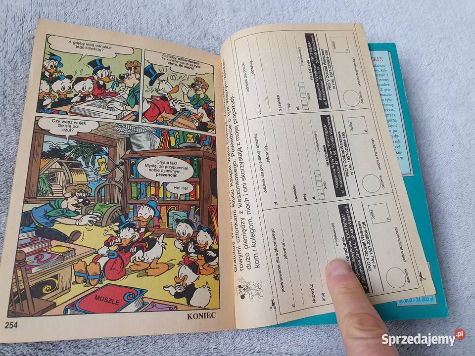 Komiks Gigant 4 1993 Pierwsza Seria pomorskie Gdynia