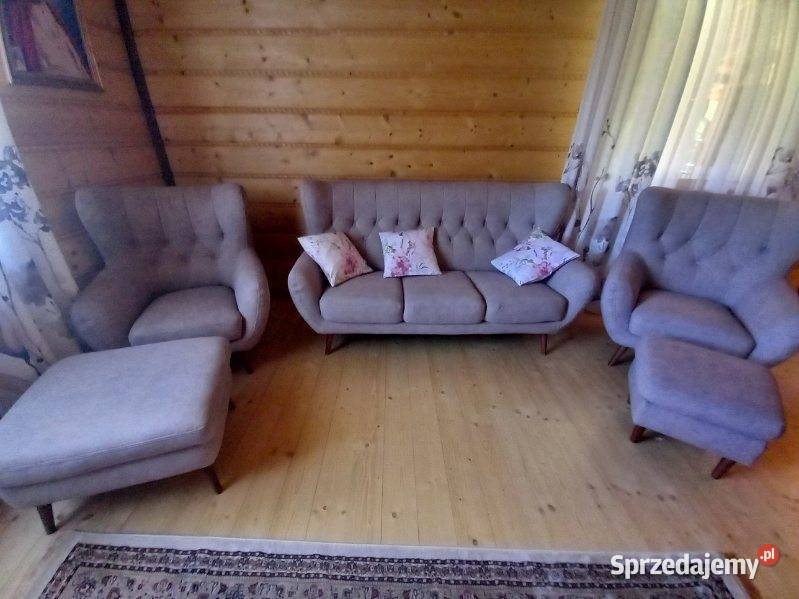 Zestaw wypoczynkowy Sofa z fotelami bez funkcji Grabów nad Pilicą