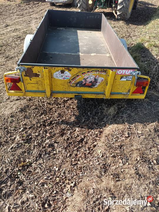 Przyczepka samochodowa DMC1000 burtowe Nysa