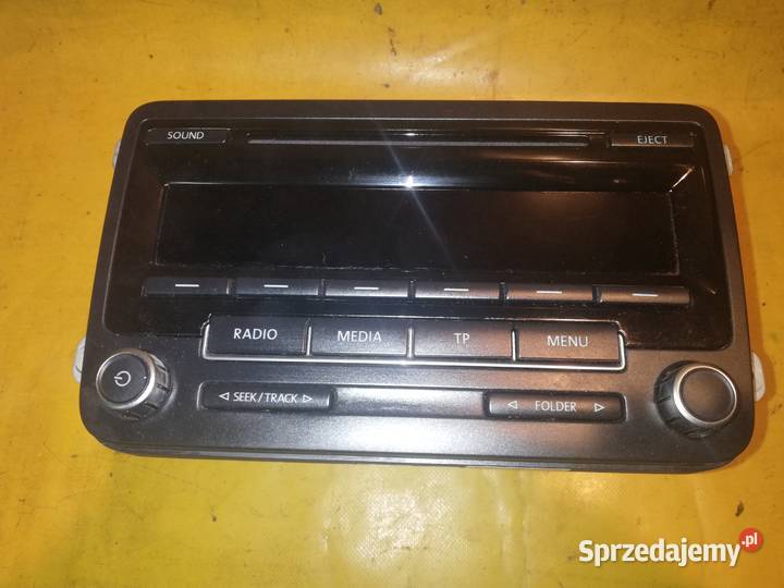 radio CD Bosch 5MO035186J VW Passat Golf Caddy Piotrków Trybunalski