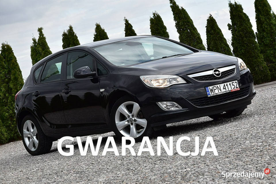 Opel Astra 14 16v Alu Klima Gwarancja J 20092019 100KM mazowieckie Nowe Kucice
