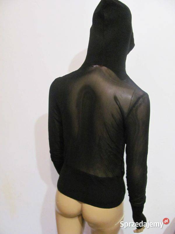 top cropp bluza z kapturem siateczka Bez wzoru Zamość sprzedam