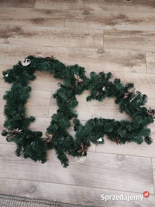 Girlanda świąteczna kominek poręcz dolnośląskie Legnica