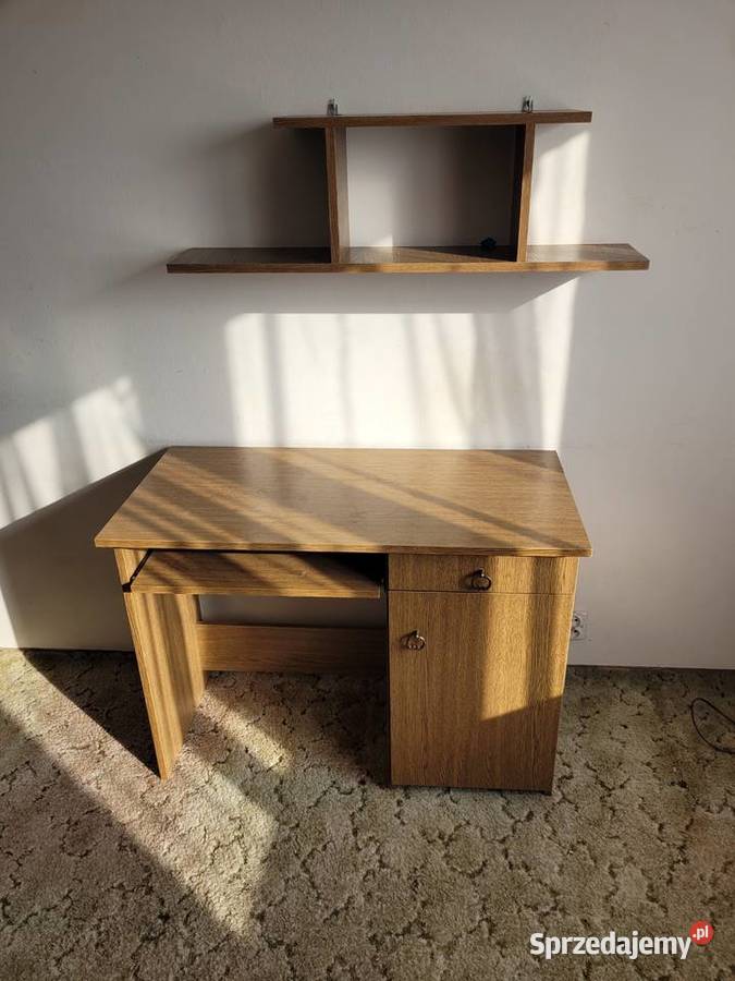 Zestaw brązowych mebli mebloscianka szafy barek Komplety mebli Płock