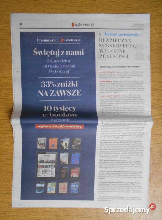 Dodatek pt Wyborcza Gazeta Wyborcza Parczew