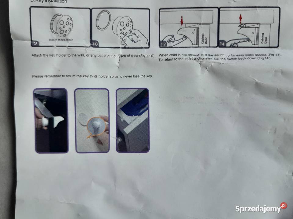 Ortava Magnetyczny system blokujący szuflady Dąbrowa Górnicza sprzedam