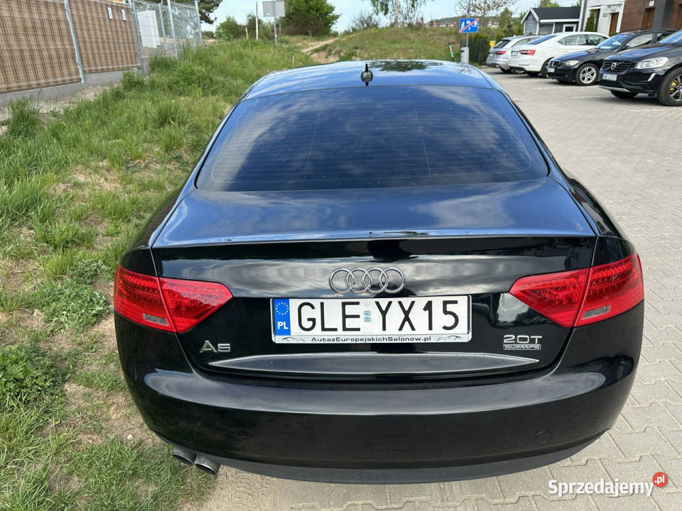 Audi A5 224 coupe quattro automat skóry elektrycznie ustawiane fotele Audi Wejherowo