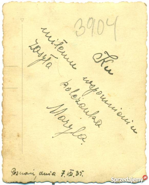 Stara fotografia Powstaniec Wielkopolski Poznań Ostrów Wielkopolski