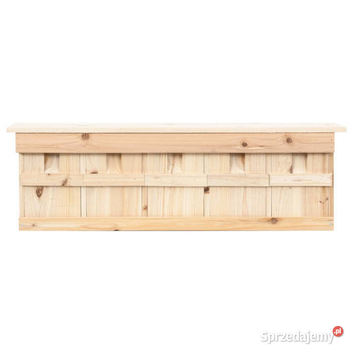 Domek wróbli 5 pokoi 68x15x21 drewno jodłowe Warszawa