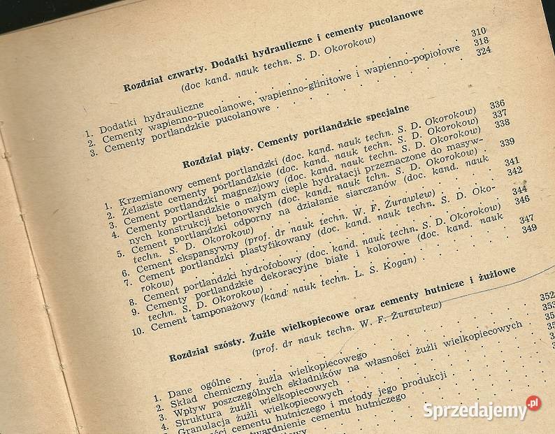 Technologia materiałów wiążących Łódź