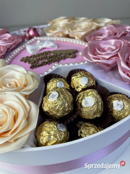 Flowerboxy wieczne roże prezent nauczyciela Wrocław