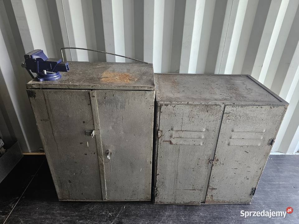 Szafka Warsztatowa Narzedziowa metalowa zamykana Jelcz-Laskowice