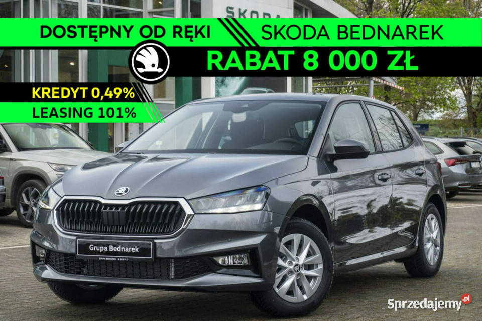 koda Fabia Drive 10 MPI 80 Dostępny ręki IV 2021 czujnik parkowania łódzkie Łódź