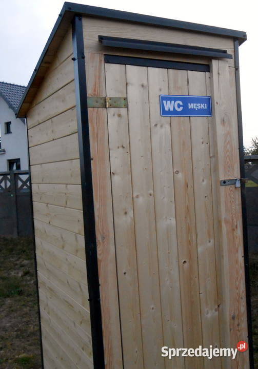 WC Drewniane Toaleta na Budowę Działke wielkopolskie