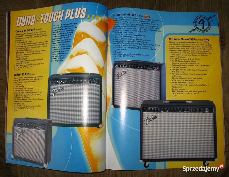 Fender Frontline 2003 katalog Kępice
