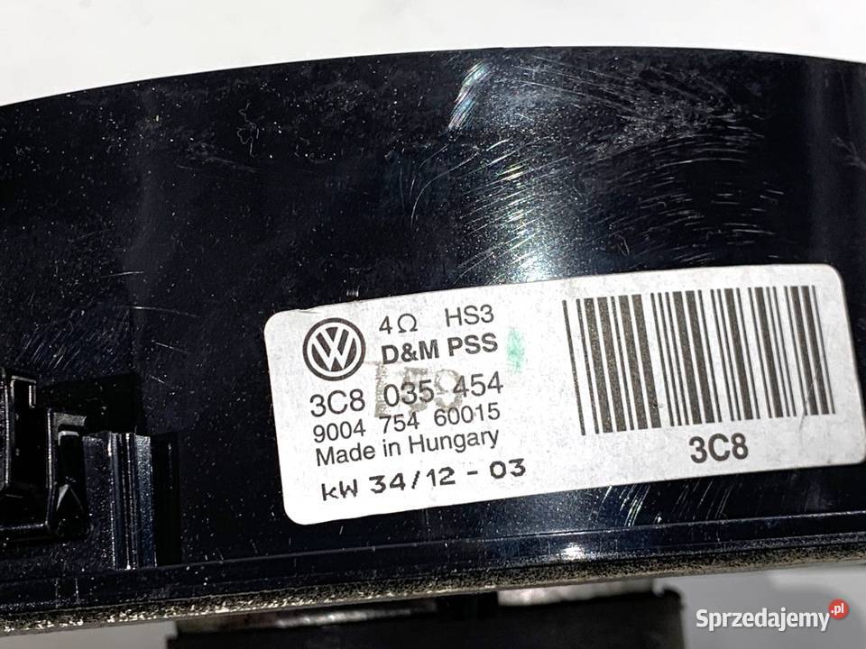 GŁOŚNIKI KOMPLET VW PASSAT B7 3C8035454 Kombi
