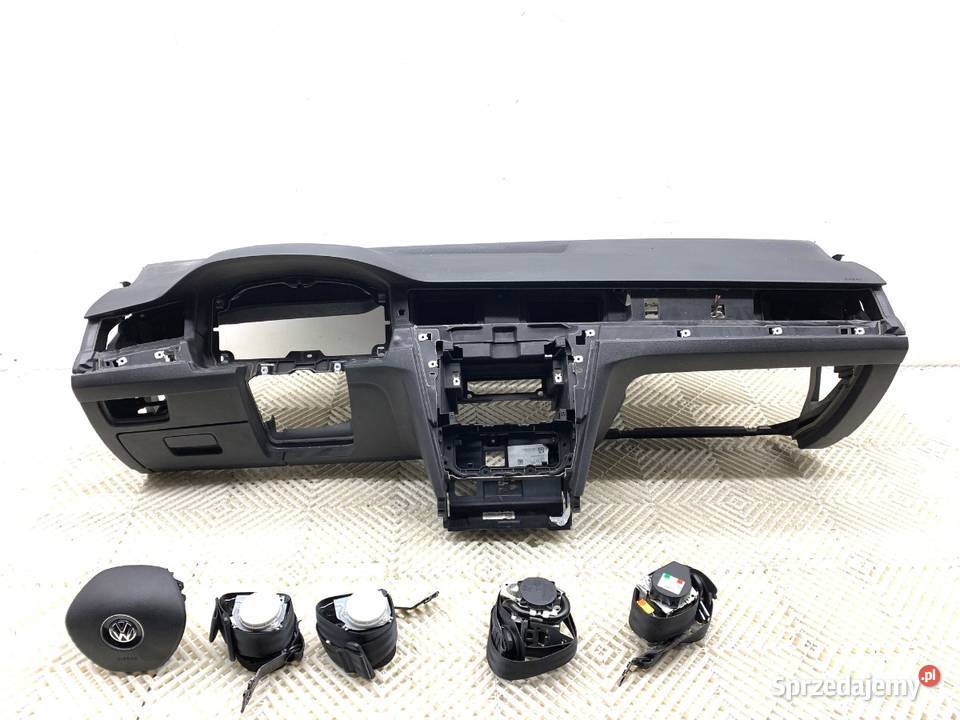KOKPIT PODUSZKI PASY KOMPLET VW PASSAT B8