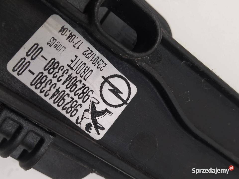 MECHANIZM SZYBY PRAWY PRZÓD 9829043380 Opel Rok produkcji 2022