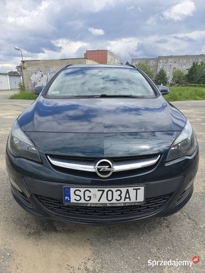 Opel Astra J 14T gaz brc 2015r Polski salon czujnik parkowania śląskie Gliwice