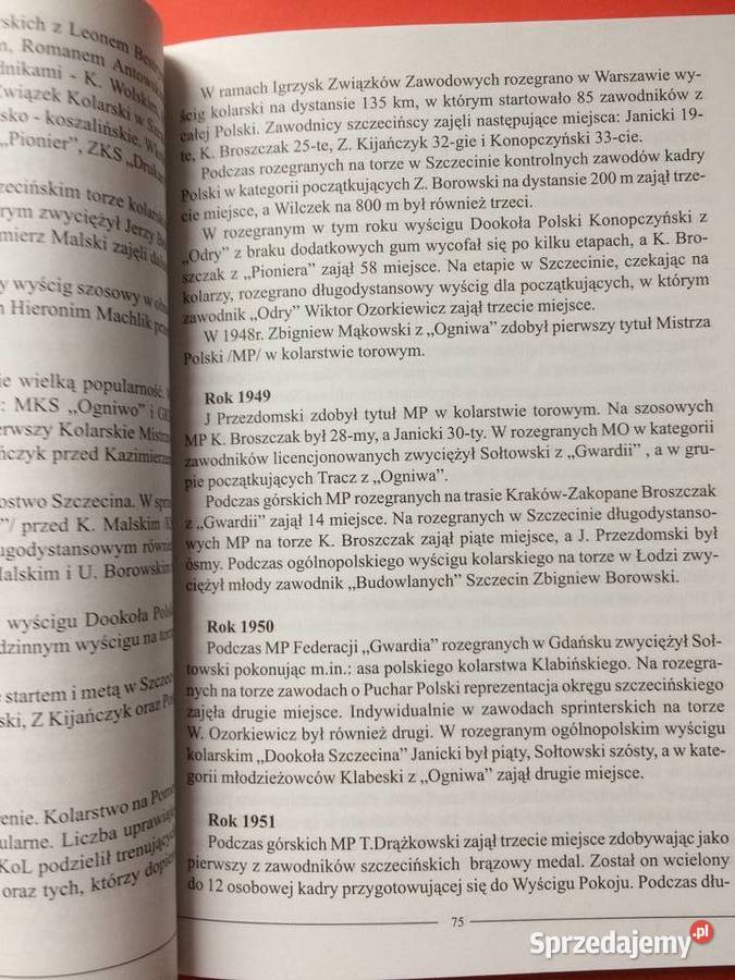 146 Sport Kolarstwo Szczecińskie 1946 1999 Szczecin sprzedam