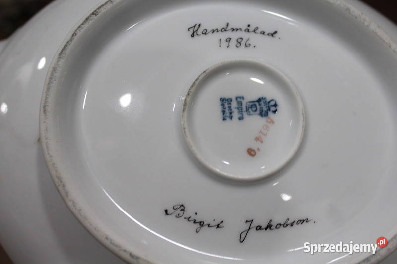 Porcelanowa waza Czechoslovakia Empire 644 Szczecin