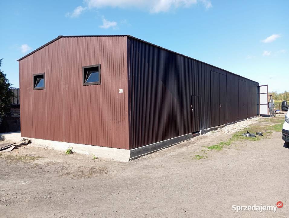 D174 Długi Garaż Blaszany HALA Magazyn na małopolskie Tarnów