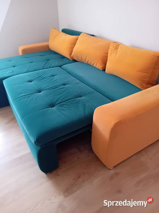 Narożnik z funkcją spania Kluczbork sprzedam