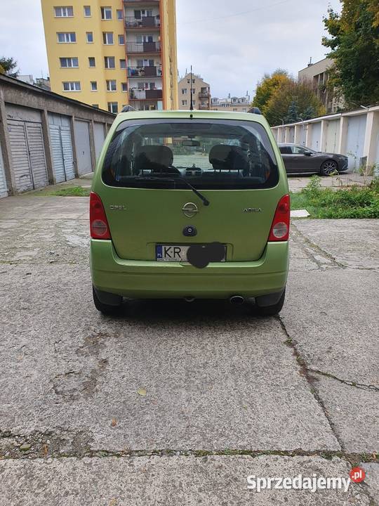 Opel Agila 12 klimatyzacja 1200cm3 Kraków