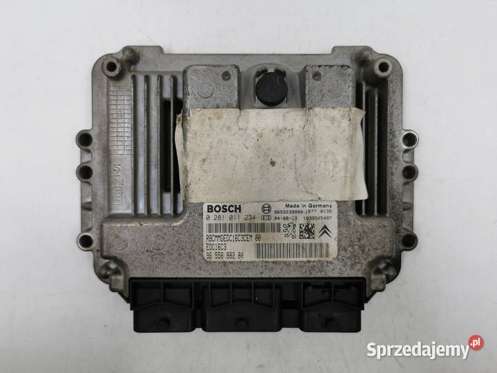 Sterownik Silnika Peugeot 307 16 HDI 9655698280 Wyszków