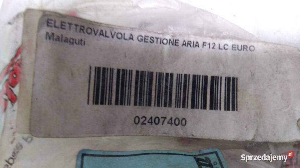 ZAWÓR ELEKTROMAGNETYCZNY MALAGUTI F12 F15 Pozostałe Bielsk Podlaski sprzedam