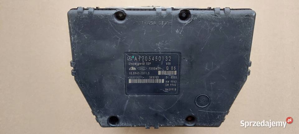 POMPA ABS MERCEDES 1705450132 wielkopolskie Międzychód