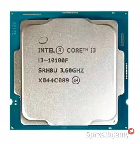 Procesor Intel i310100F 4 x 36 GHz gen 10 mazowieckie Warszawa