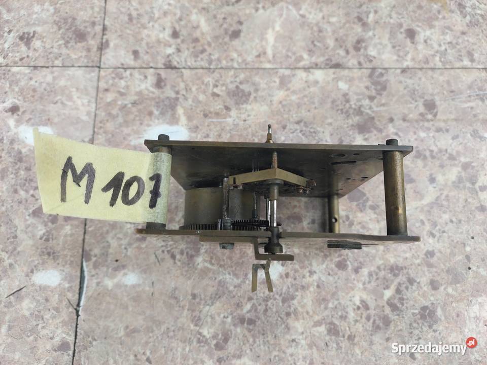 M107 Mechanizm starego zegara pełna płyta Carl Tczew sprzedam